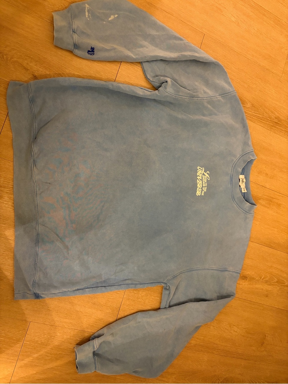 Vintage Light Blue Crewneck Sweatshirt